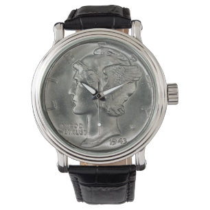 Montre US Mercury Dime (Lady Liberty) Watch