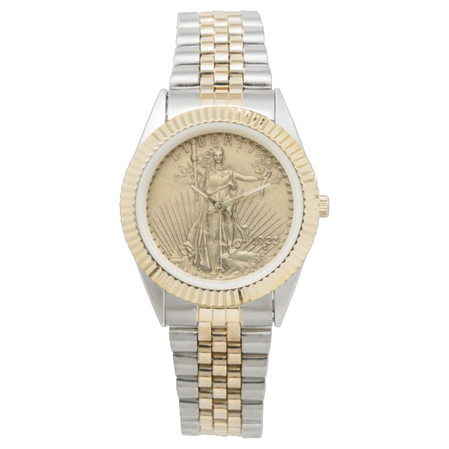 Montre USA Double Eagle St Gaudens 1923 Gold Coin 20$ (devant)