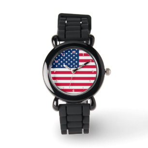 Montre USA Flag Watch Cadeau