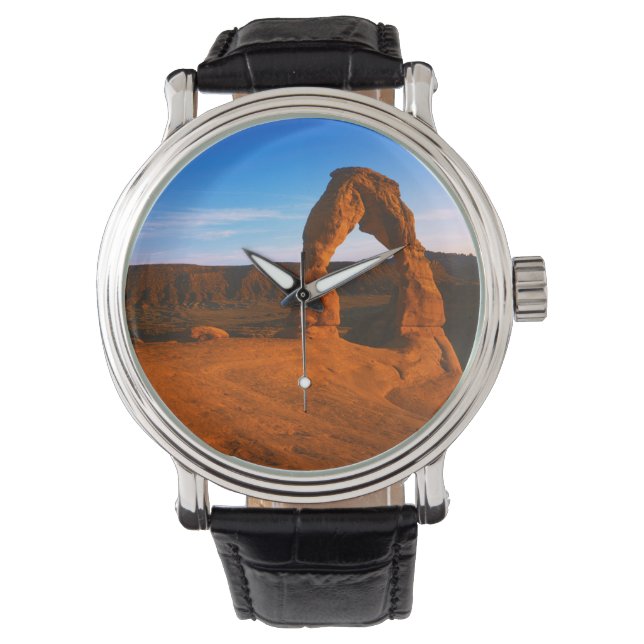 Montre USA, Utah, Arches National Park, Delicate Arch (devant)