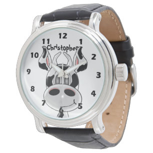 Montre Vache Ajoutez simplement un nom