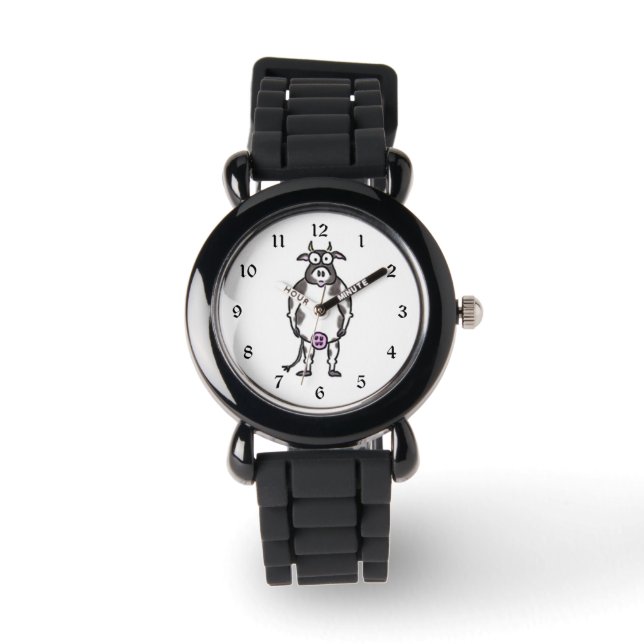 Montre Vache caricaturale (Recto)