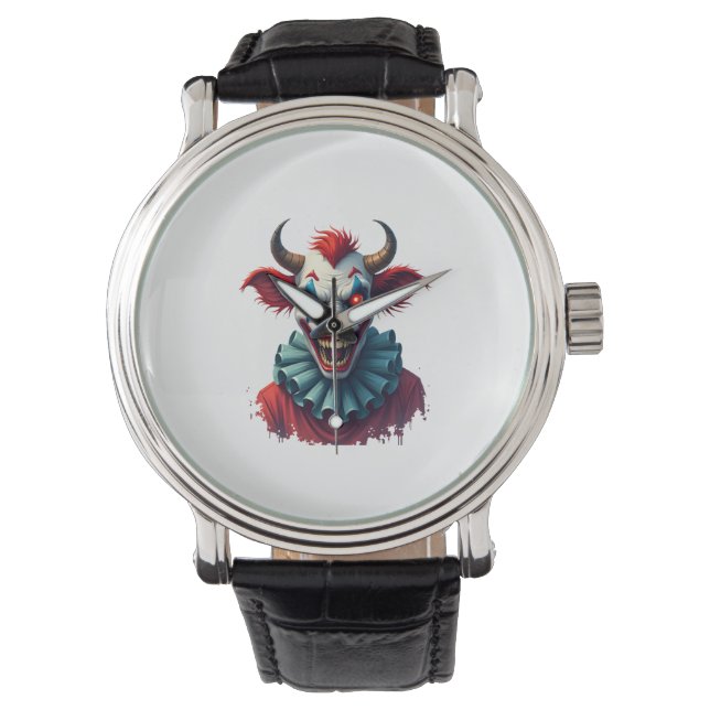 Montre Vache clown de la terreur (devant)