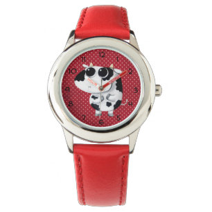 Montre Vache de bébé mignonne