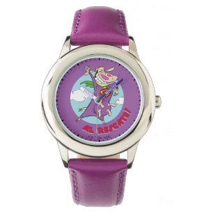 Montre Vache et poulet Super Vache Al Rescate!
