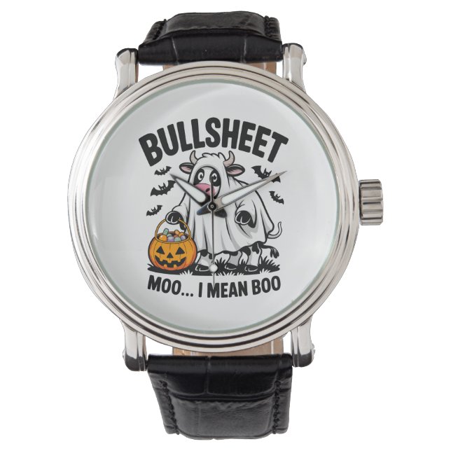 Montre vache halloween (devant)