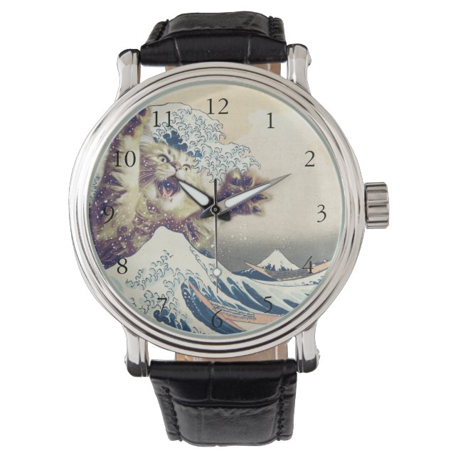 Montre Vague de chats géants - La Grande Vague au large d (devant)