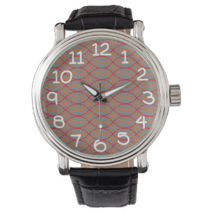 Montre Vagues orange