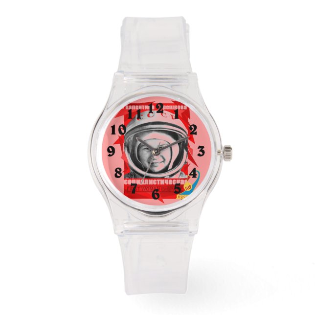 Montre Valentina Terechkova PREMIÈRE FEMME DANS L'ESPACE  (Recto)