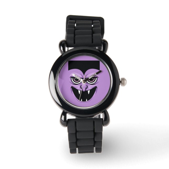Montre Vampires d'Halloween (Recto)