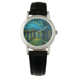 Montre Van Gogh Nuit étoilée sur le Rhône