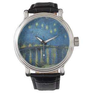 Montre Van Gogh Nuit étoilée sur le Rhône
