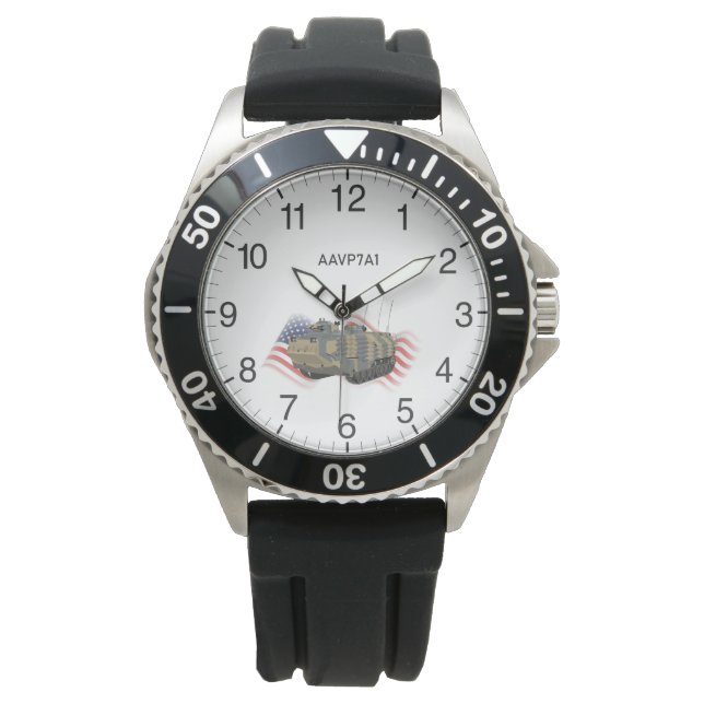 Montre Véhicule amphibie d'attaque (AAV) AAVP7A1 (devant)