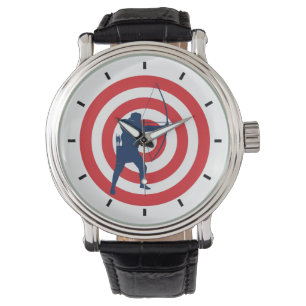 Montre Veille de design de tir à l'arc