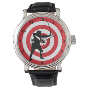 Montre Veille de design de tir à l'arc
