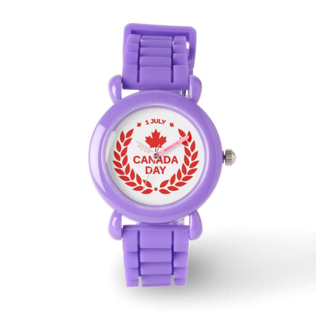 Montre Veille de la Journée du Canada (Recto)