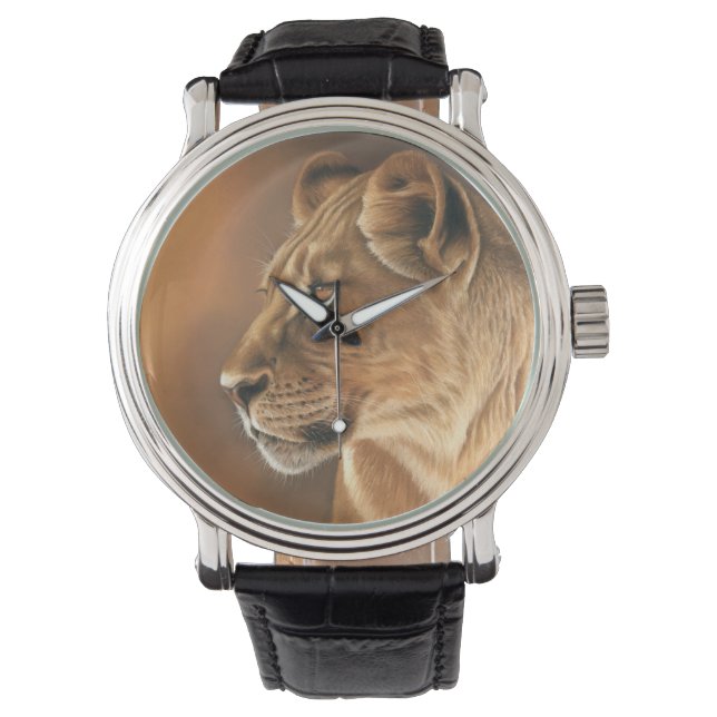 Montre Veille de la lionne (devant)