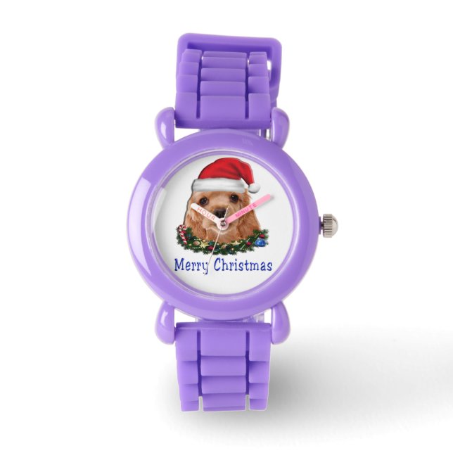 Montre Veille de Noël des animaux (Recto)