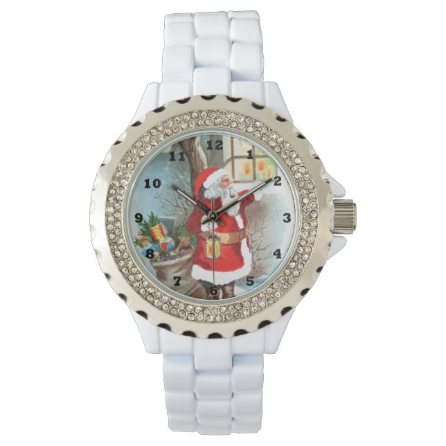 Montre veille de Noël Père Noël (devant)