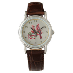Montre Veille du cardinal féminin