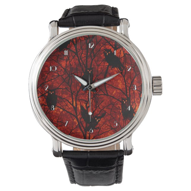 Montre Veille du poignet de collecte du crépuscule de la  (devant)