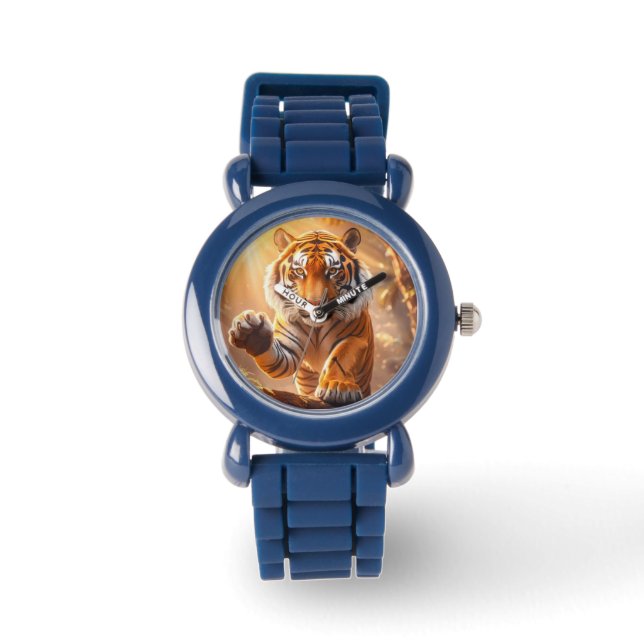 Montre Veille électronique de tigre (Recto)