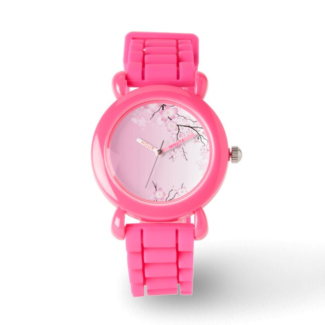 Montre Veille en fleurs de cerisier (Recto)