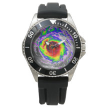 Veille radar de l'ouragan