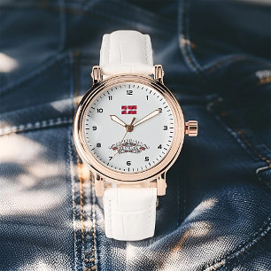 Montre Veille Vintage or Rose féminine de Copenhague Prid