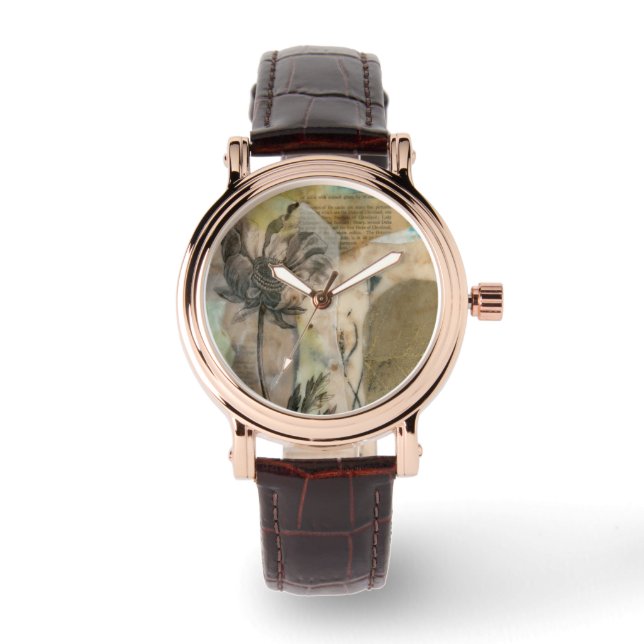 Montre Vellum Floral II (Recto)