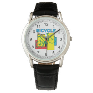Montre Vélo bloc couleur