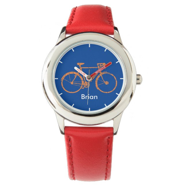 Montre vélo personnalisé (devant)