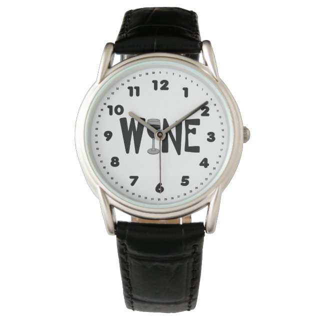 Montre Verre à vin (devant)