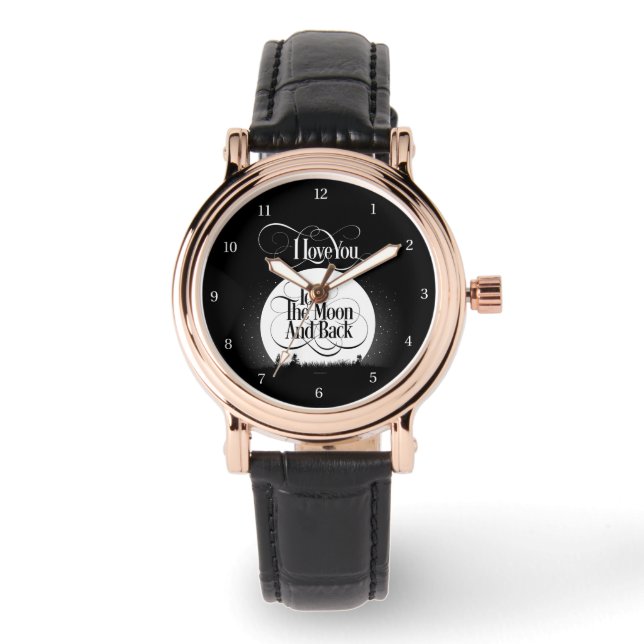 Montre Vers La Lune Et Retour (Recto)