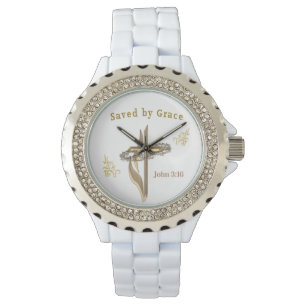 Montre Verset biblique sauvé par Grace