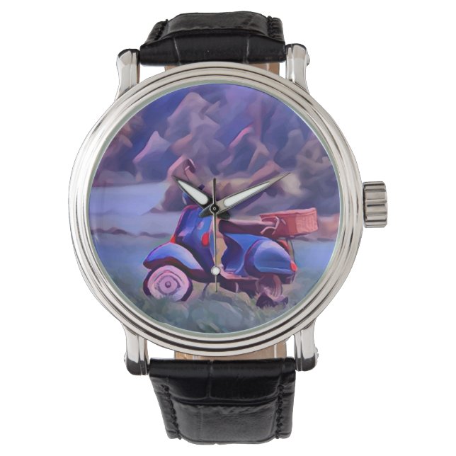Montre Vespa, de foto a Artwork (devant)