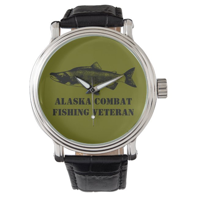 Montre Vétérinaire de la pêche de combat de l'Alaska (devant)
