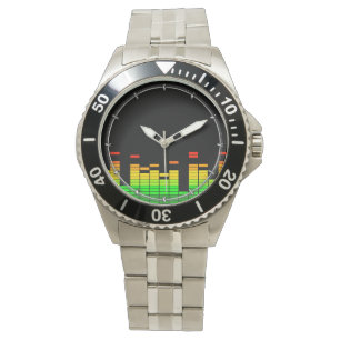 Montre Vibraphone d'égaliseur du battement du décor de