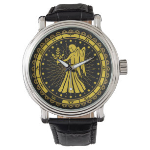 Montre Vierge - signe de zodiaque - symbole - horoscope