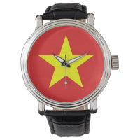 Viêt Nam Drapeau Yellow Star Watch