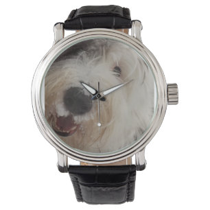 Montre Vieux anglais Cheberdog Watch - visage neige
