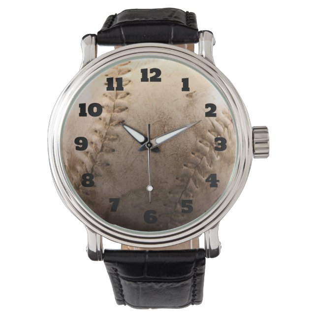 Montre Vieux baseball (devant)