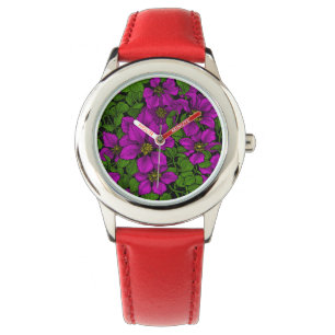 Montre Vigne Clematis rose