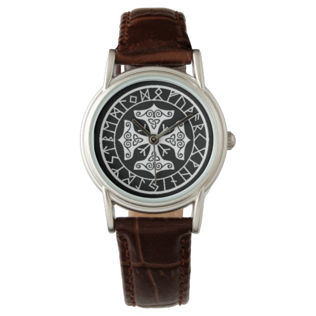 Montre Viking Protection Runes Talisman (devant)