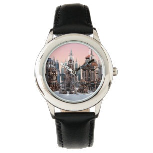 Montre Ville futuriste