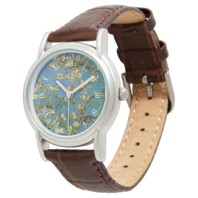 Montre Vincent van Gogh - Arbre aux amandes en fleurs (Incliné)