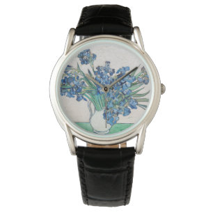 Montre Vincent Van Gogh. Irises. Impressionnisme floral