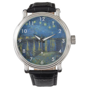 Montre Vincent van Gogh - Nuit étoilée sur le Rhône