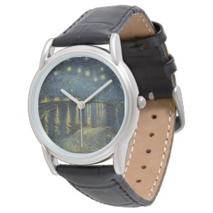 Montre Vincent van Gogh   Nuit étoilée sur le Rhône