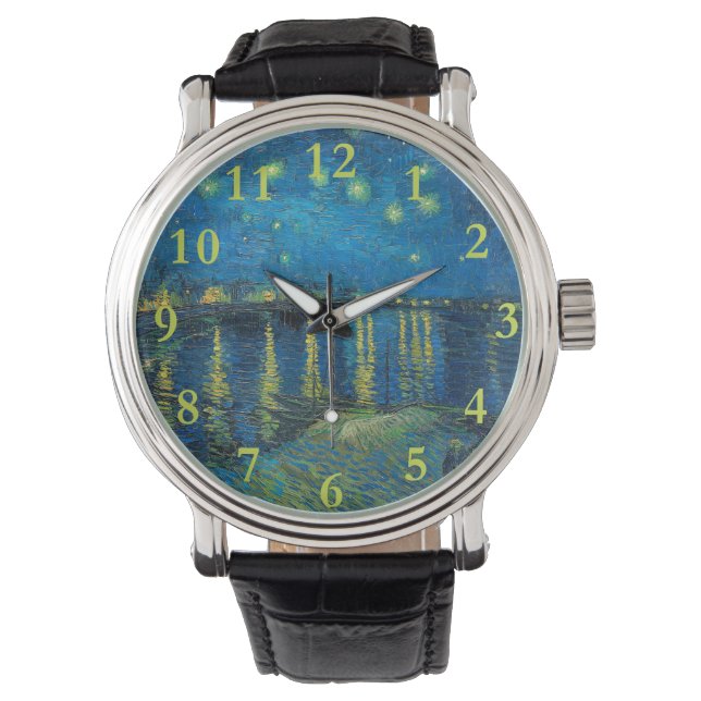 Montre Vincent Van Gogh Starry Night Over the Rhone (devant)